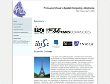 Tablet Screenshot of amorphous.lacl.fr